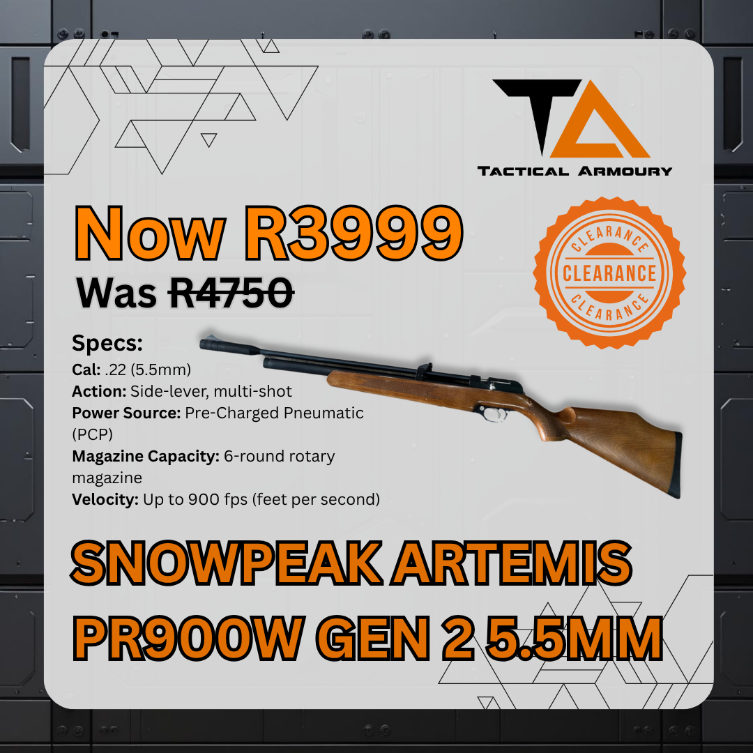 SNOWPEAK ARTEMIS PR900W GEN 2 5.5MM PCP AIR RIFLE