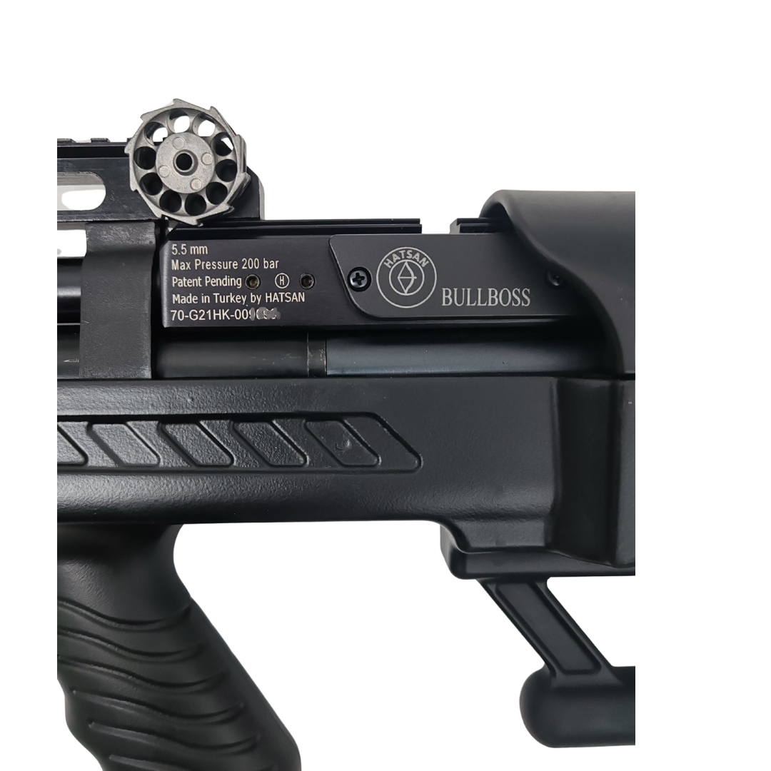 HATSAN BULLBOSS PCP AIR RIFLE .22 CALIBER