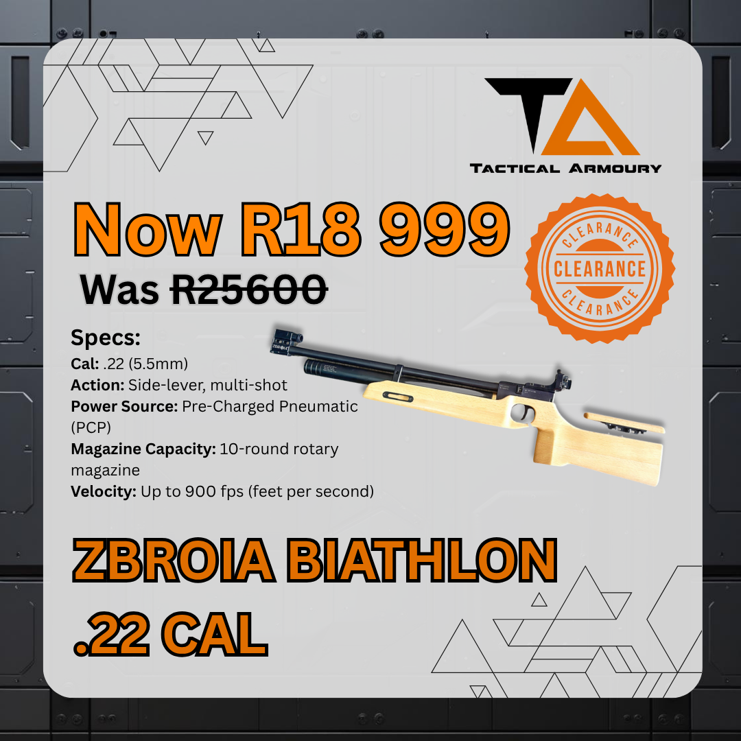 ZBROIA BIATHLON, 5.5mm CAL, PCP AIR RIFLE