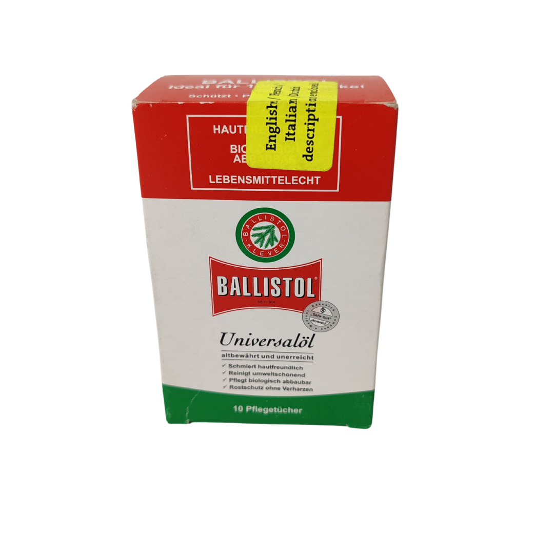 Ballistol Wipes (10 Pack)
