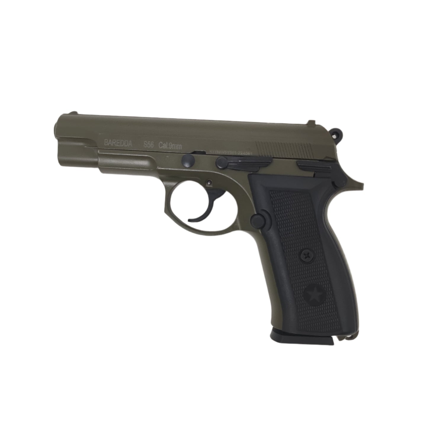 BAREDDA S56 OLIVE GREEN BLANK FIRING GUN