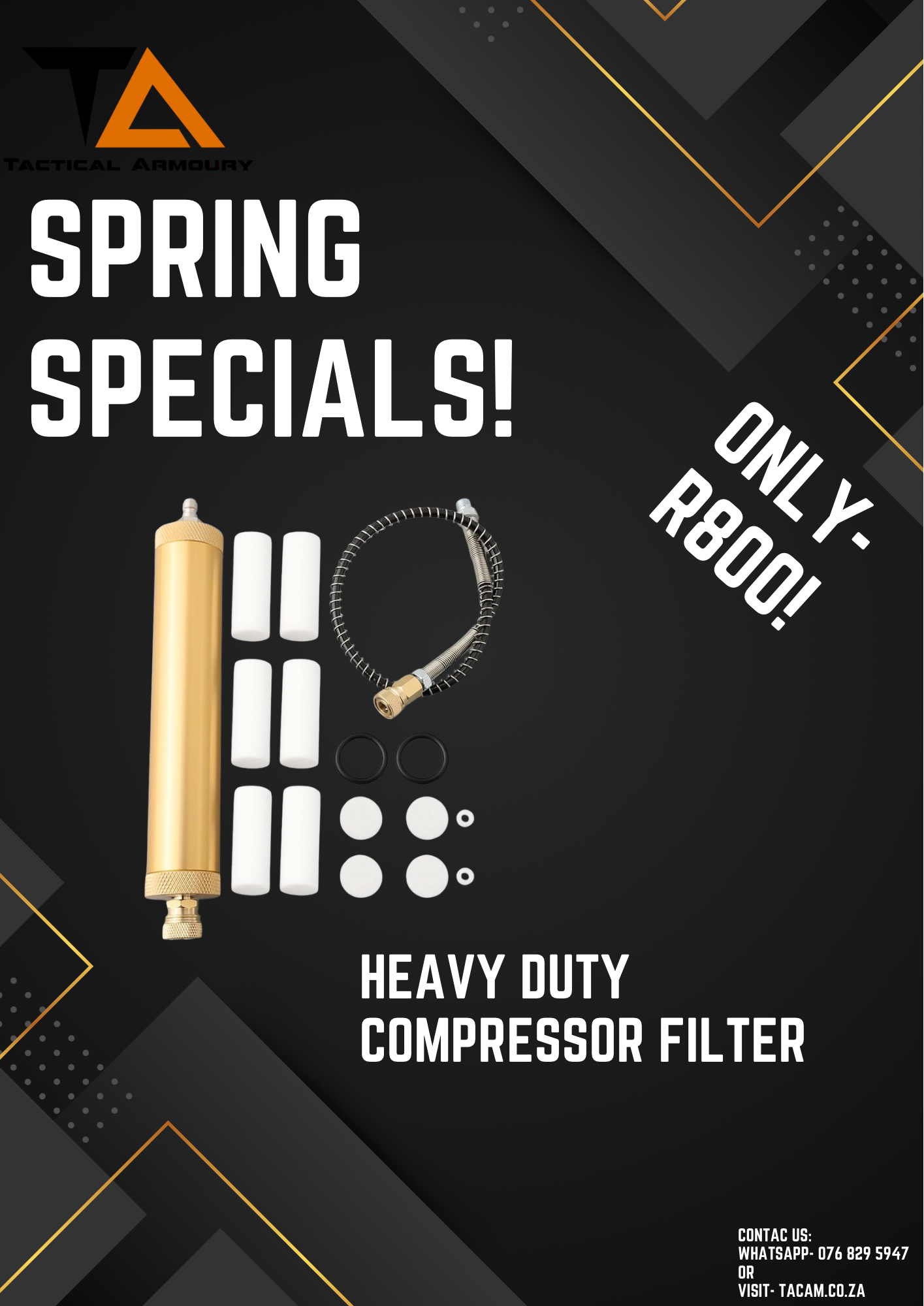 Large High Pressure Compressor Air Filter