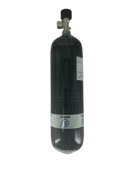 Carbon Fiber Cylinder, 300 bar with Cylinder Valve 2.5L,4.7L,6.8L,9L