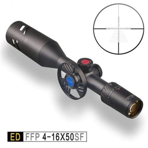 Discovery ED 4-16X50 First Focal Plane Scope 30mm tube (FFP)