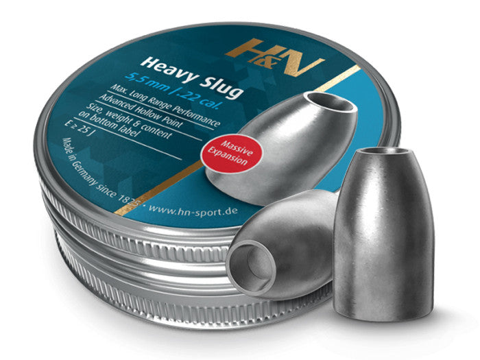 H&N Heavy Slug .218 38 Grain – 150pcs