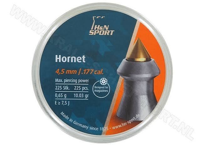 H&N Hornet 4.50mm10.03 Grain 225 / Tin
