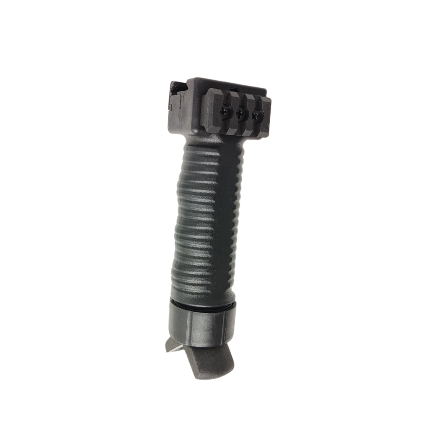 Tactical Handle with integrated bipod adaptable 21 mm rail