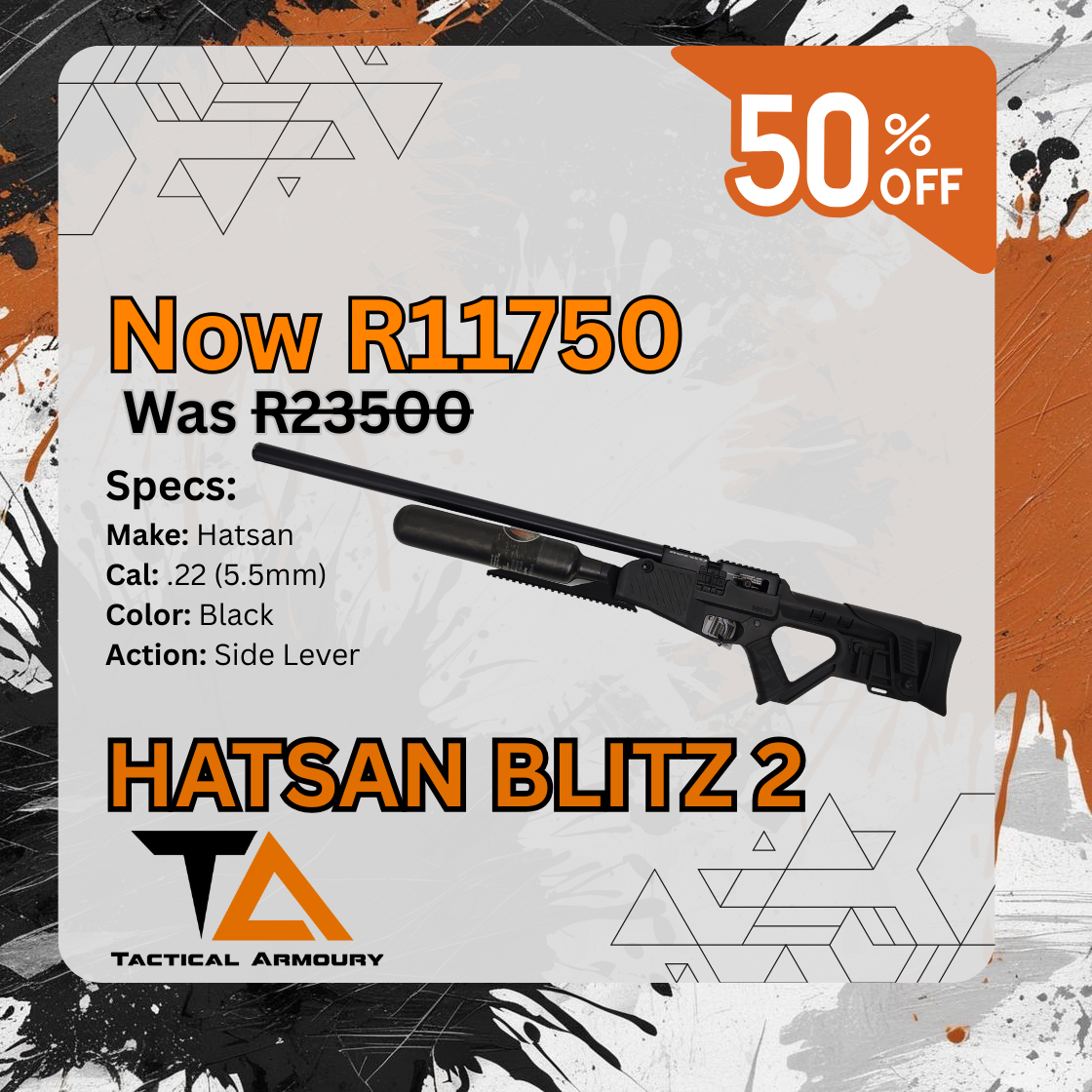 HATSAN BLITZ 2 PCP AIR RIFLE .22 CALIBER