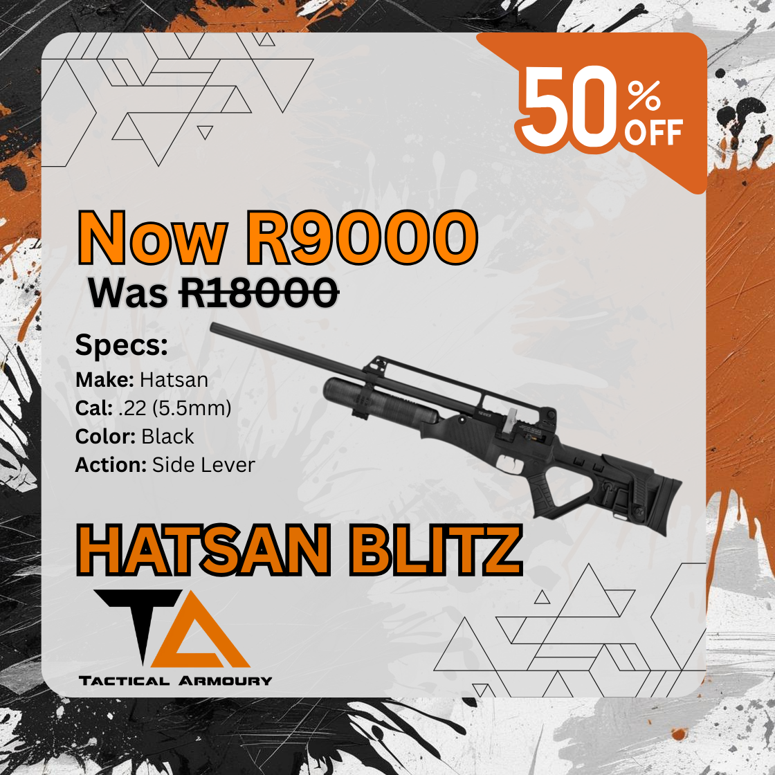 HATSAN Blitz PCP AIR RIFLE .22 CALIBER