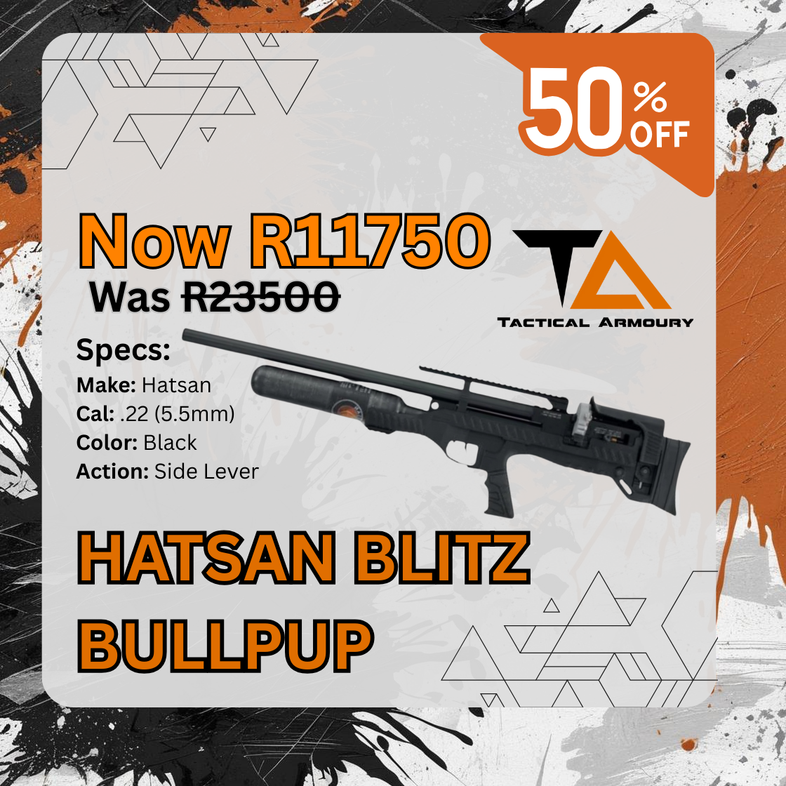 HATSAN Blitz BullPup PCP AIR RIFLE .22 CALIBER