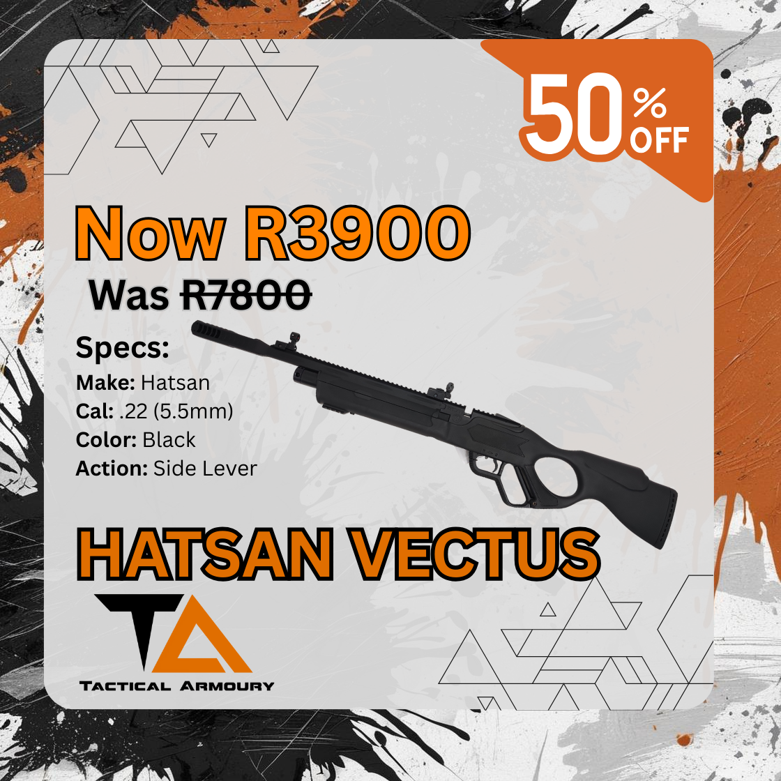HATSAN VECTUS PCP AIR RIFLE .22 CALIBER