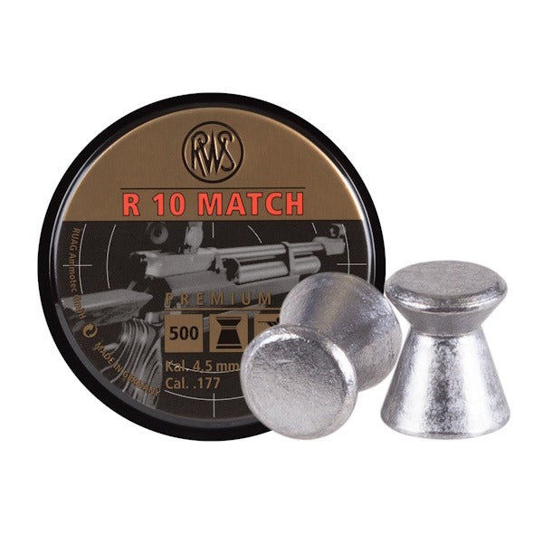 RWS R10 Match Premium Line .177 Cal 8.2 Grain 500pcs
