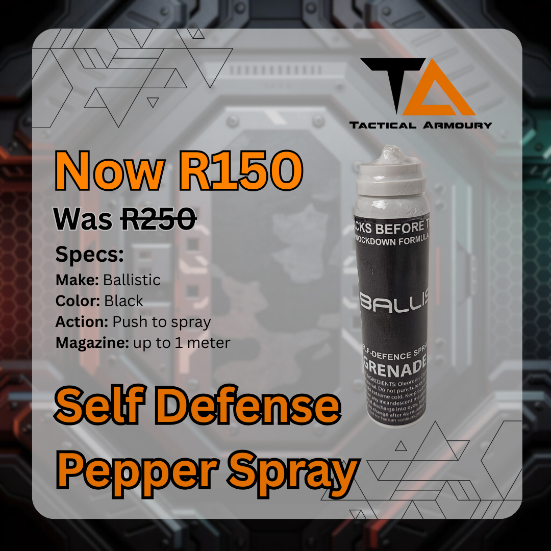Ballistic Self Defense Pepper Spray