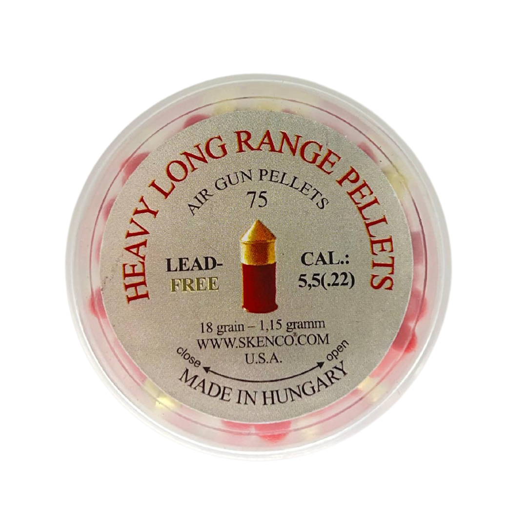 Skenco Heavy Long Range .22 Cal 18 grain 75 pieces. Image