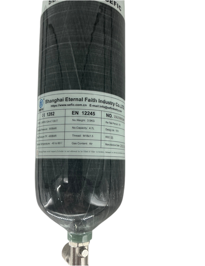 Carbon Fibre Cylinder 300 BAR 4,7L