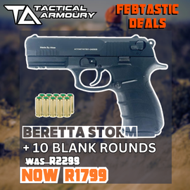 BERETTA STORM COMBO WITH FREE 10 BLANK ROUNDS