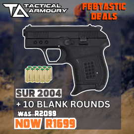 SUR 2004 BLANK GUN COMBO DEAL WITH 10 FREE BLANK ROUNDS!!!