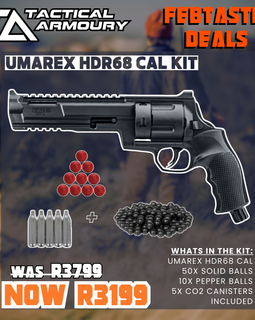 UMAREX HDR68 CALIBER FULL KIT, SAVE BIG!!!