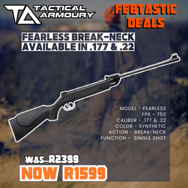 FEARLESS SPRING PISTON BREAK BARREL AIRGUN