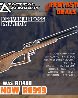 KERVAN AIRBOSS PHANTOM .22 CAL