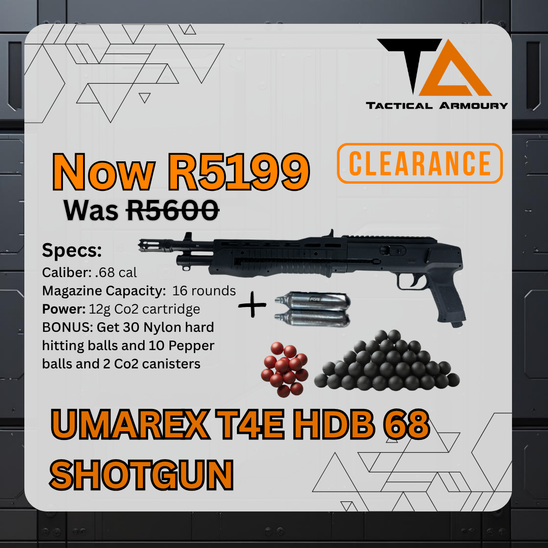 UMAREX T4E HDB 68 CO2 FIRING SELF DEFENSE GUN