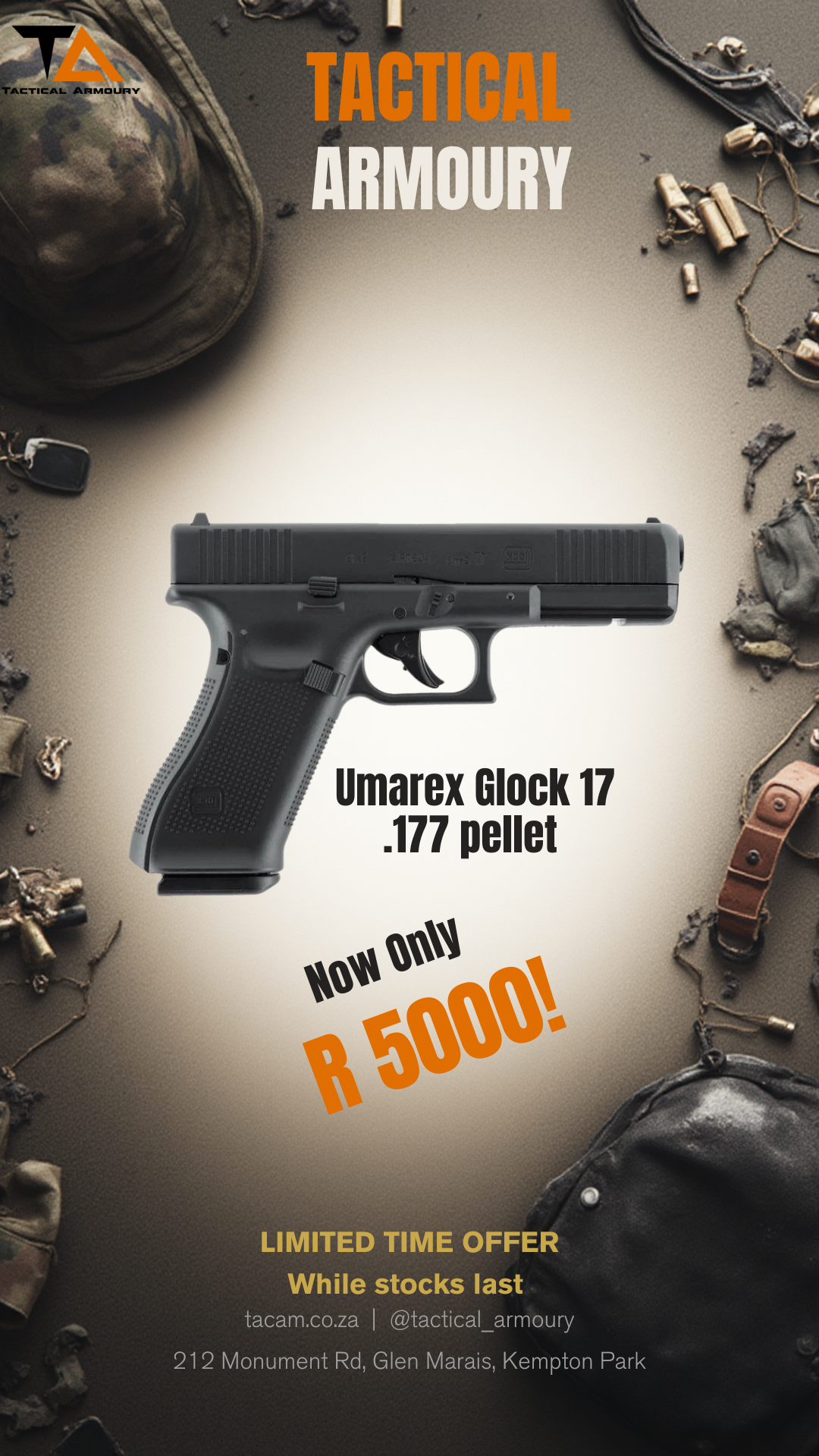Glock 17 CO₂ 4.5mm pellet