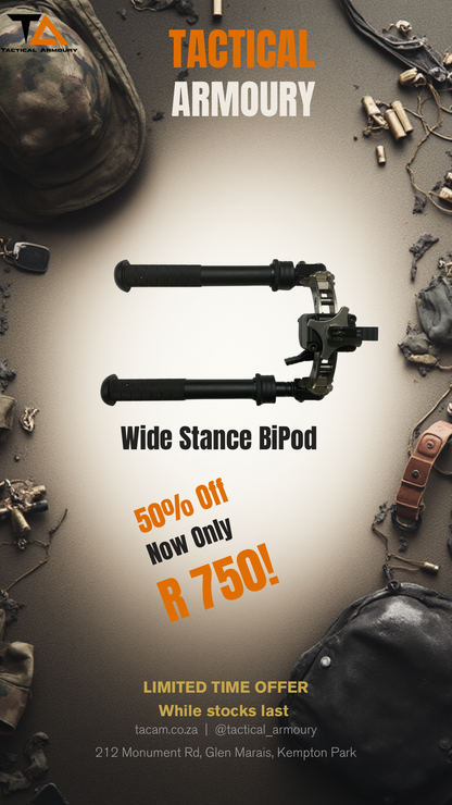 Wide Stance Bipod