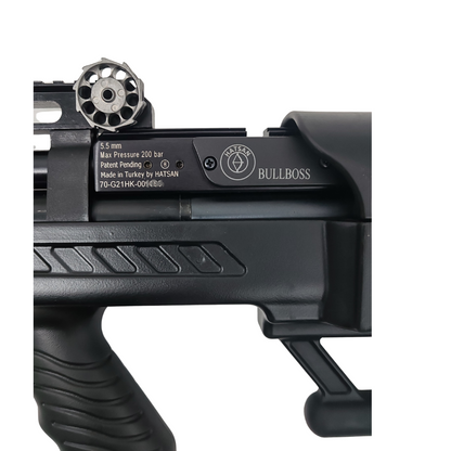 HATSAN BULLBOSS PCP AIR RIFLE .22 CALIBER