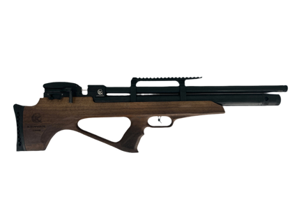 KERVAN AIRBOSS BULLPUP WALLNUT .22 CAL PCP AIRGUN
