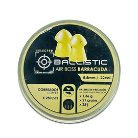 Ballistic Air Boss Barracuda 5.5mm 21 Grain 250pcs