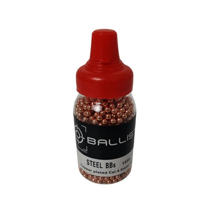 Ballistic 1500 Steel BBs 4.5mm Black,Copper,Gold,Silver