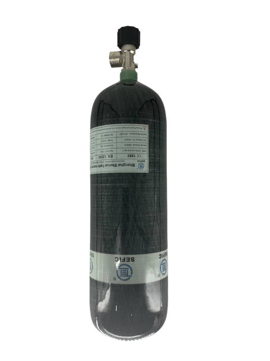 Carbon fibre cylinder 300 BAR 6,8L