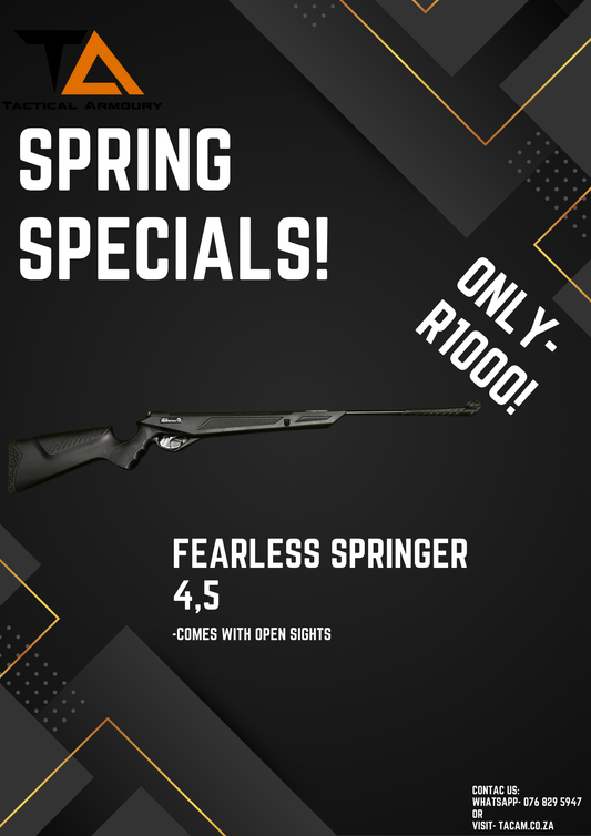 FEARLESS SPRINGER BREAK BARREL AIRGUN