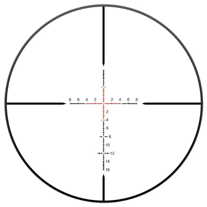 Discovery HD 2-12X24 SFIR First Focal Plane rifle scope MIL 30mm tube (FFP)