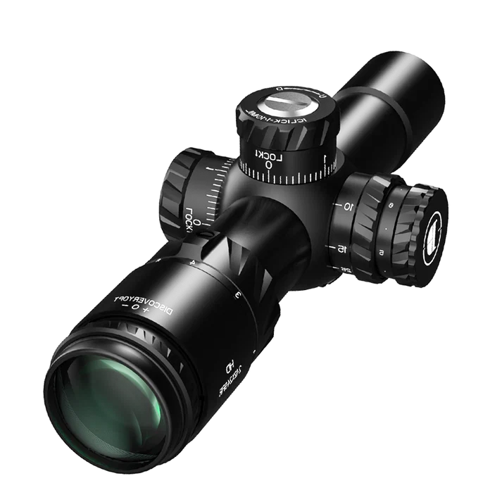 Discovery HD 2-12X24 SFIR First Focal Plane rifle scope MIL 30mm tube (FFP)