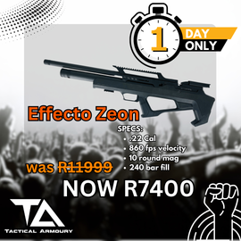 EFFECTO ZEON 5.5MM BLACK PCP AIRGUN