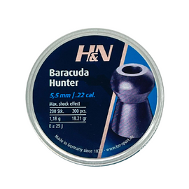 H&N Baracuda Hunter 5.52mm 18.21 Grain 200pcs