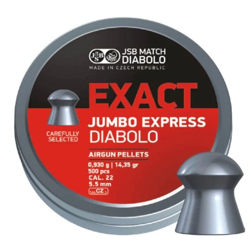 JSB Exact Jumbo RS 5.5mm 13.43Gr 500/Tin