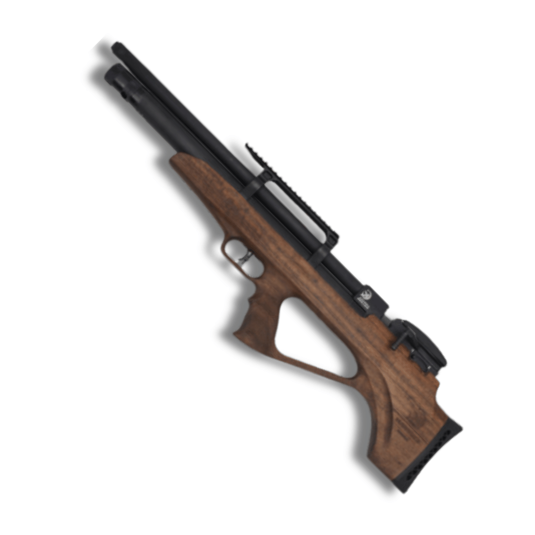 KERVAN AIRBOSS BULLPUP WALLNUT .22 CAL PCP AIRGUN