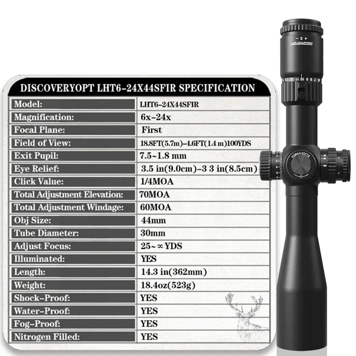 Discovery LHT 6-24X44SFIR FFP-MOA-L