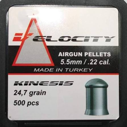 Velocity Airgun Pellets Kinesis 24.7gr