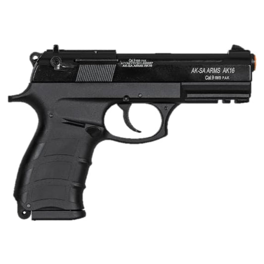 AKSA Arms AK-16  9mm P.A.K Blank Gun - Black