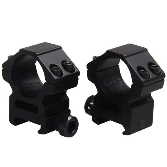 1"/25mm low to medium Picatinny mount set
